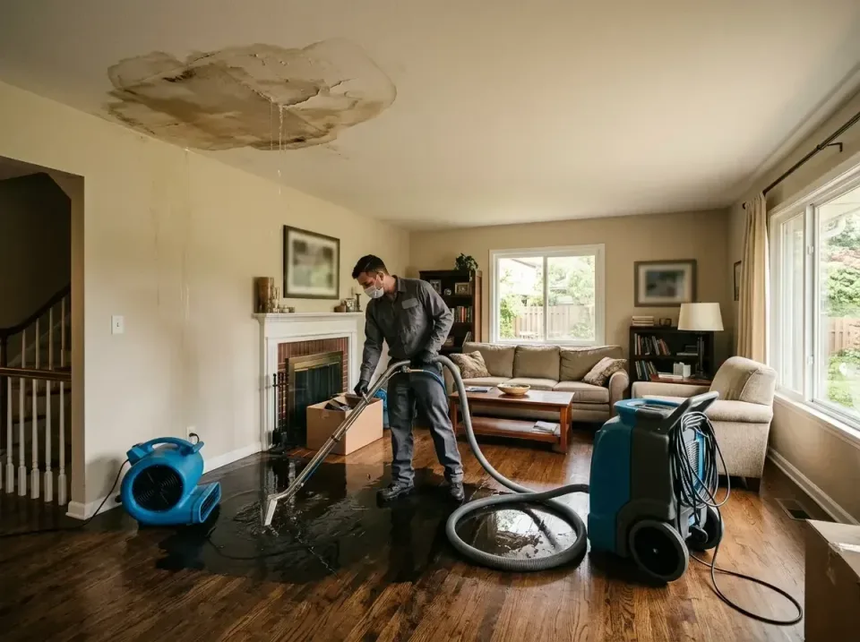 attic-pipe-burst-ceiling-drip-008 — frequently asked questions, Water Damage Restoration & Carpet Care in Forestbrook, SC